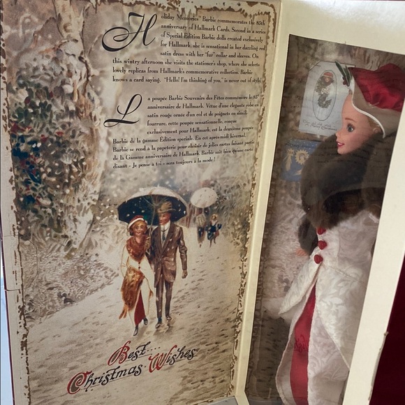 1995 HALLMARK Holiday Memories Barbie Doll Special Edition - Picture 2 of 16